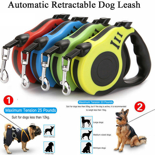 Automatic Retractable Pet Collar