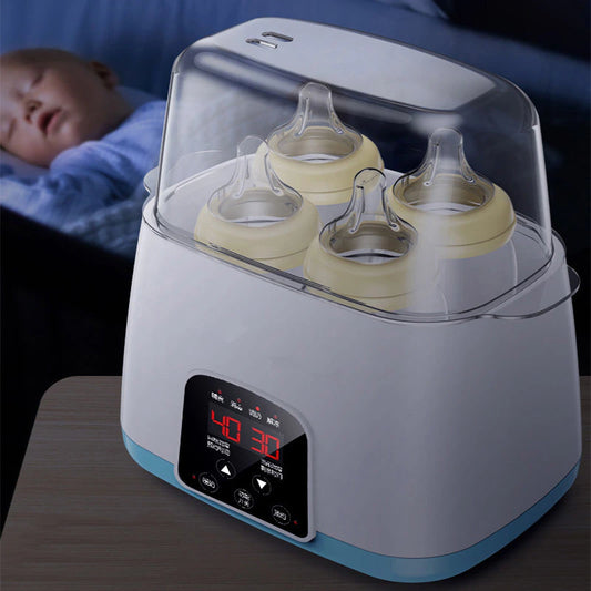 Baby Bottle Sterilizer 6 in 1 Multi Function Automatic Intelligent Thermostat Baby Milk Bottle Disinfection Baby Bottle Warmer