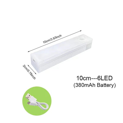 LED Motion Sensor Wireless USB Rechargeable Lights