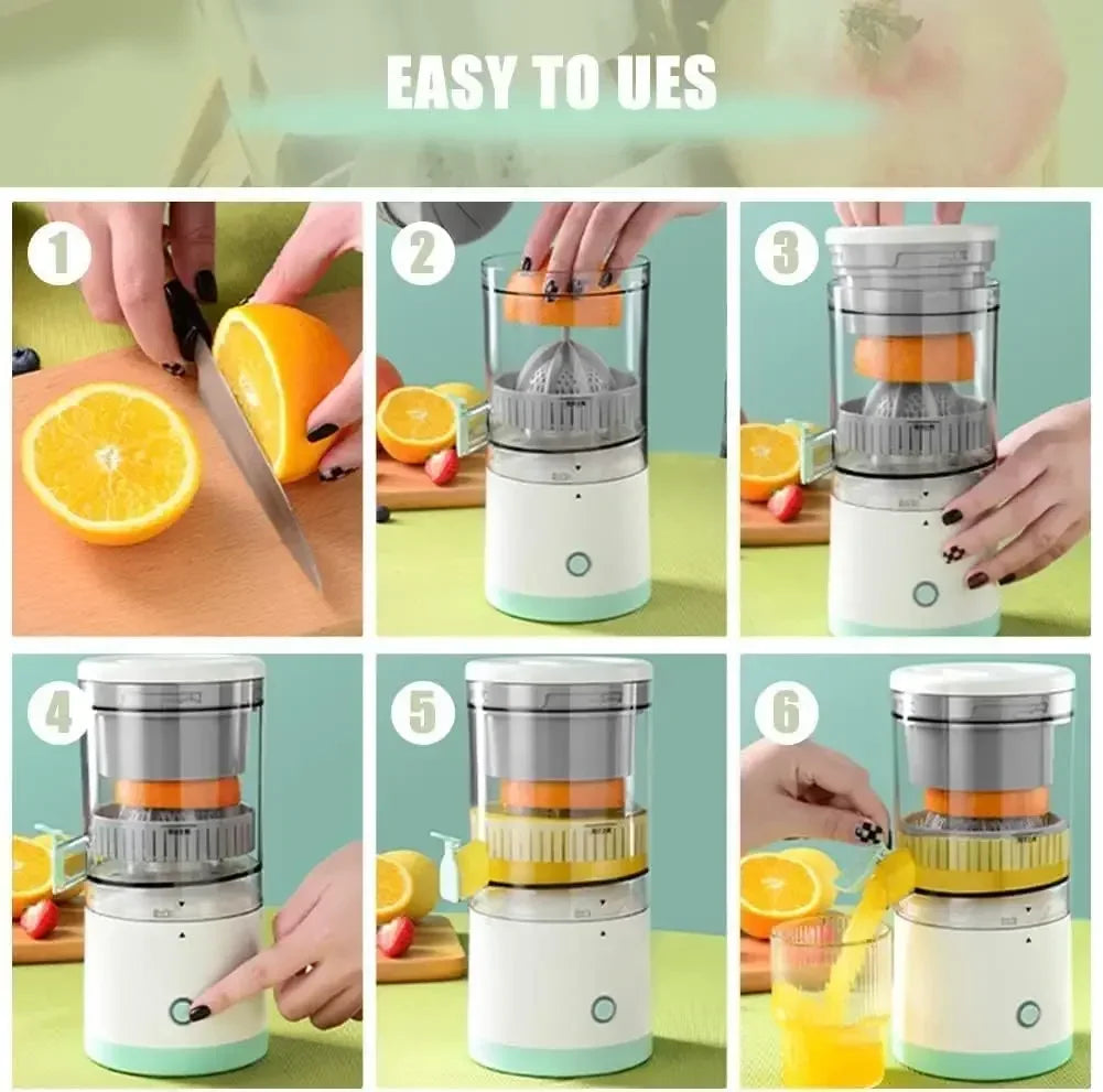 Portable and Rechargeable Automatic Juicer