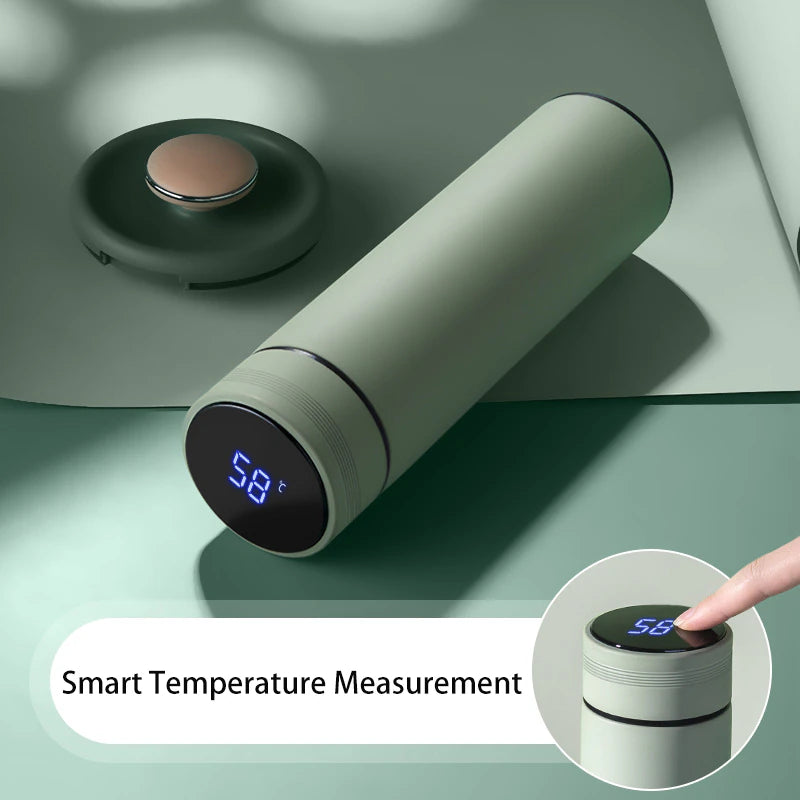 Digital 500Ml Temperature Regulating Thermal Water Bottle