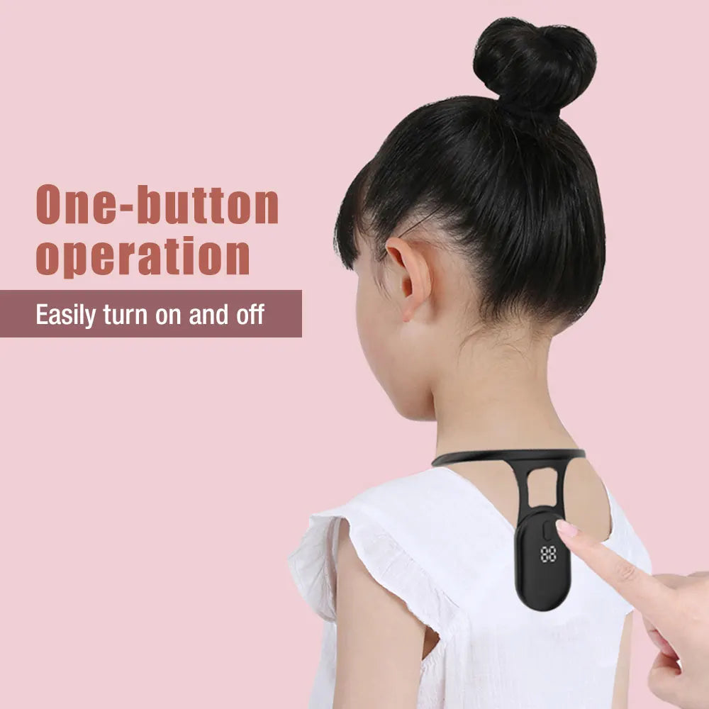 Smart Posture Corrector - Back Posture Reminder and Neck Hump Corrector For Adult Kids