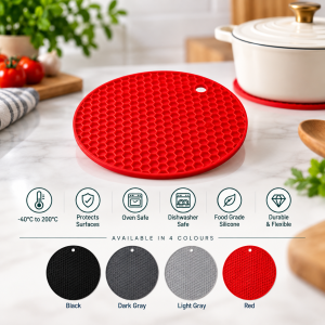 TaliKaya Silicone Heat Mat — Heat-Resistant Surface Protector