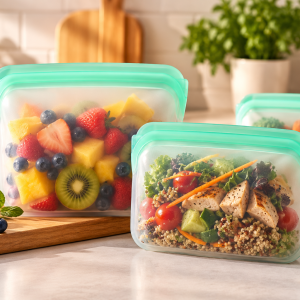 TaliKaya Reusable Silicone Food Storage Bags — Fresh, Organised & Ready to Go